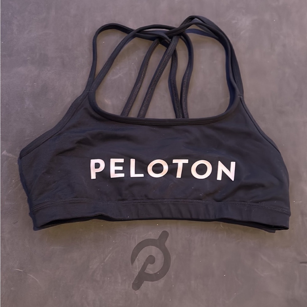 Black Peloton Bra Medium